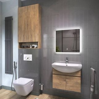 Шкаф подвесной Vigo Wing 195 поставляется в разобранном виде дуб золотой